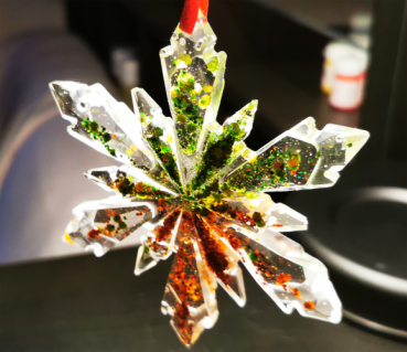 Christmas star pendant for Christmas tree